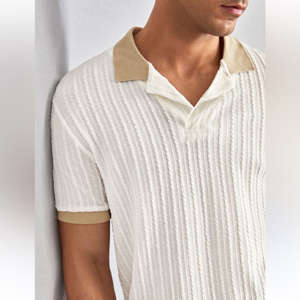 Ribbed Polo✨